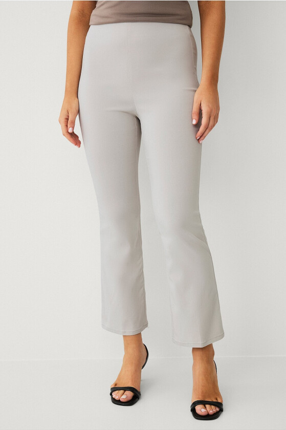 Flexy Cropped tregging i superstretch - Natur
