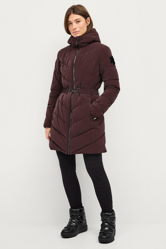 Parkas Gold Velvet Light Padded Parka - Brun