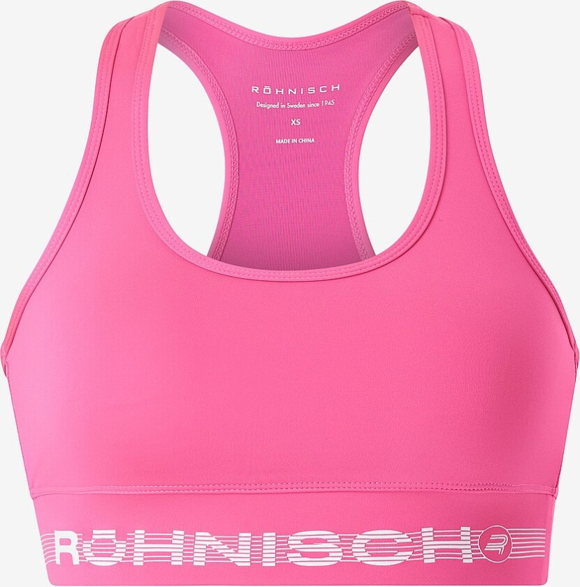 Sports-BH Emblem Racerback Sportsbra - Rosa