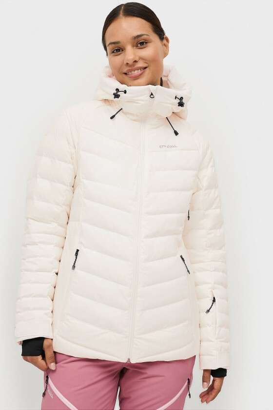 Skijakke Quilted Ski Jacket - Natur