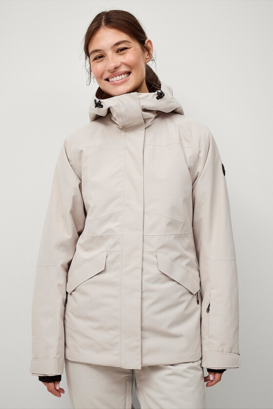 Skijakke Ski Jacket W - Beige