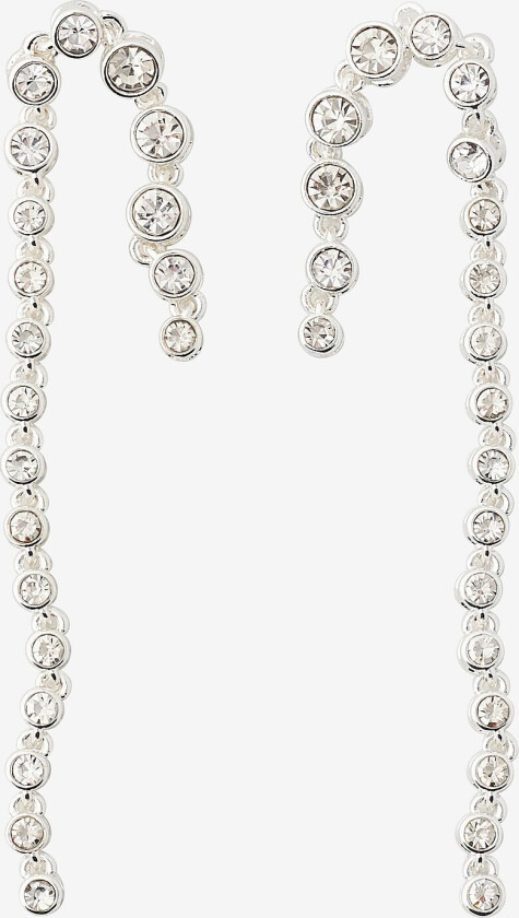 Øreringer Dhalia - Hvit