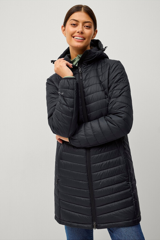 Parka Quilted Parka Ltw W - Svart