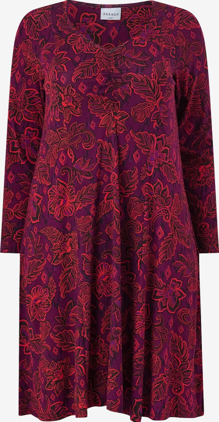 Kjole Dell 545-dress L/s - Rød