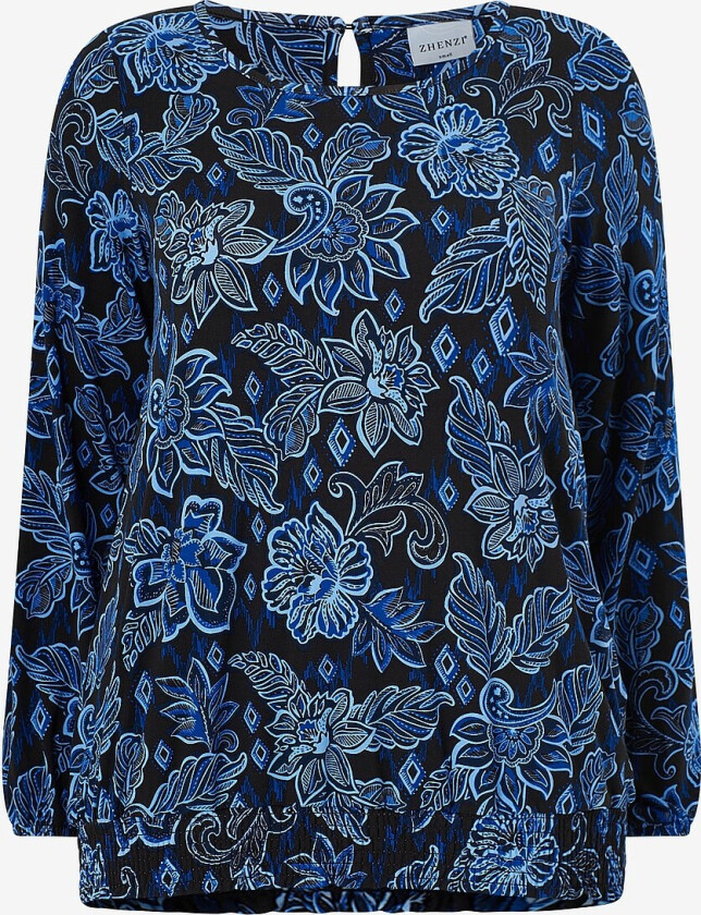 Topp Dell 544-blouse L/s - Blå
