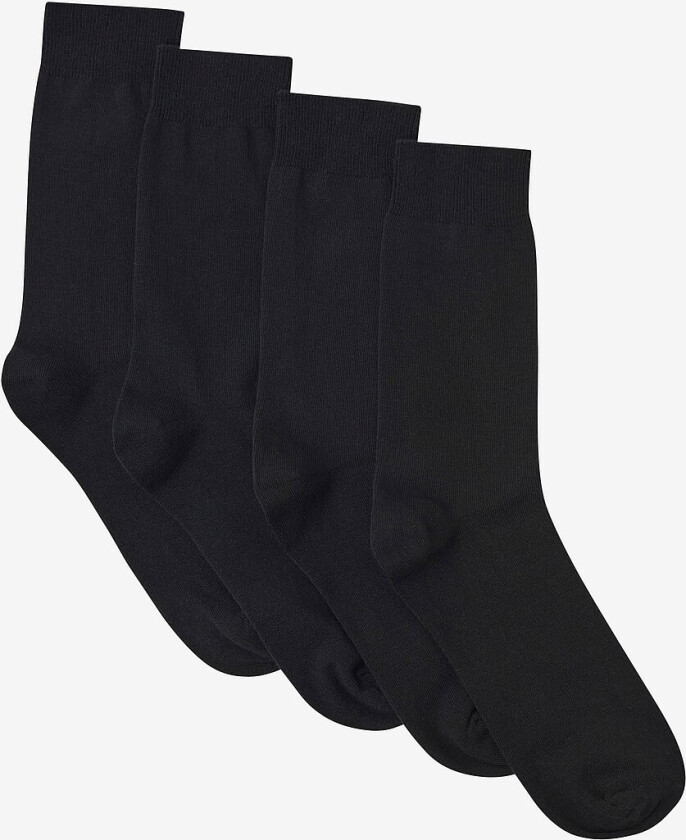 Sokker 4-pakning - Svart