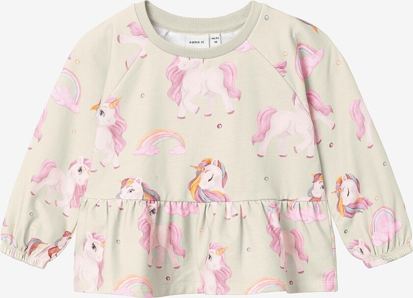 Collegegenser nmfHarumi Sweat - Beige