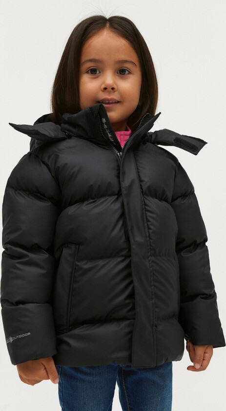 Jakke PU Puff Jkt Mr - Svart
