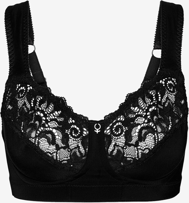 Støtte Soft Bra - Svart