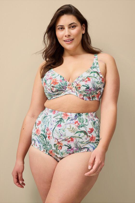 Bikinitruse Alyson Maxi - Hvit