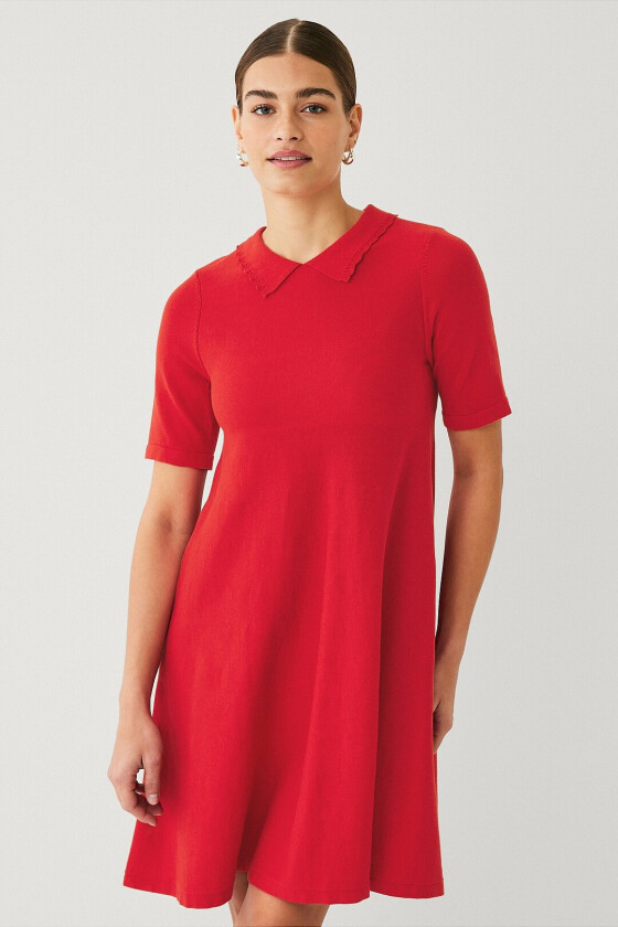 Elisa Dress - Rød