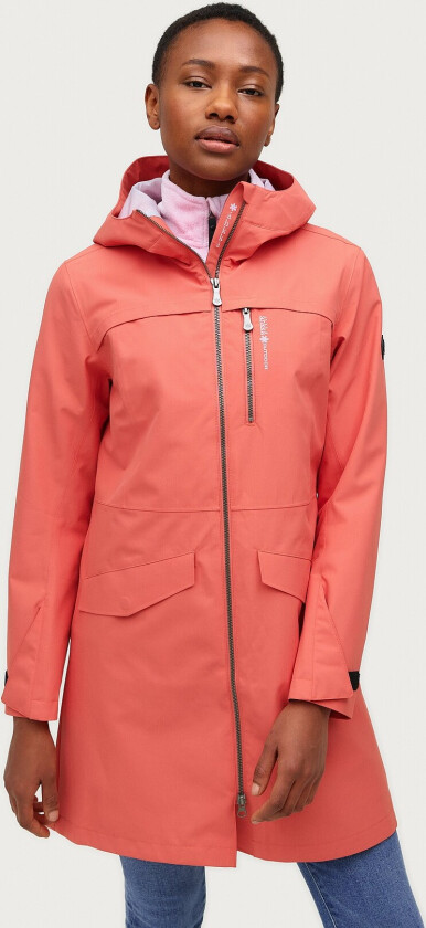 Parkas Parka With Hood W - Orange