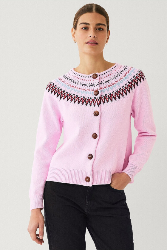 Kardigan Joelle Cotton Cardigan - Rosa