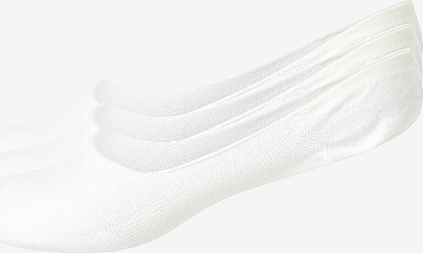 Steps No Show 3-pk - Hvit