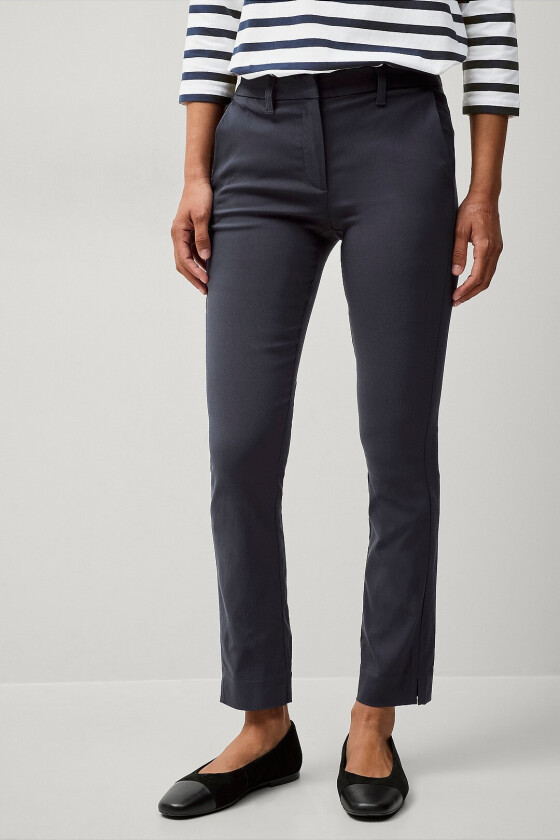 Flexy Slim fit bukser i superstretch - Blå