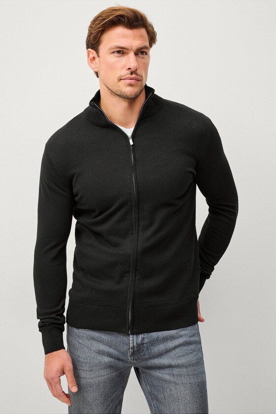 Cardigan Colin - Svart