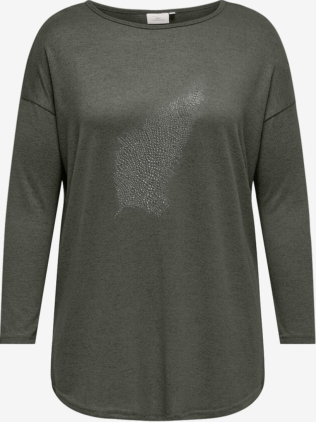 Topp carMalba LS Long Top Jrs - Grå