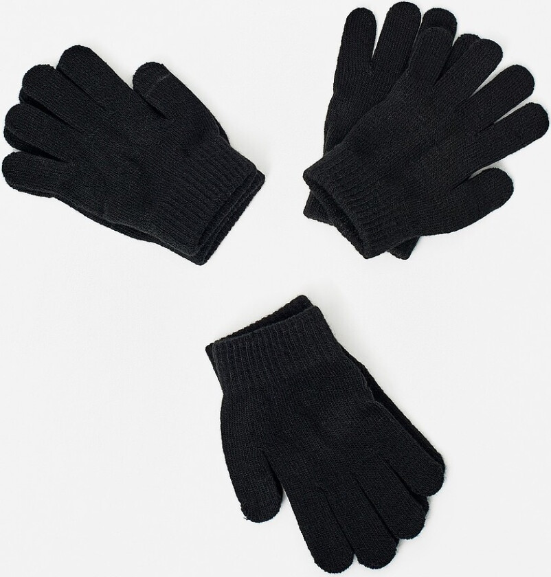 Hansker Magic Gloves 3-pk - Svart