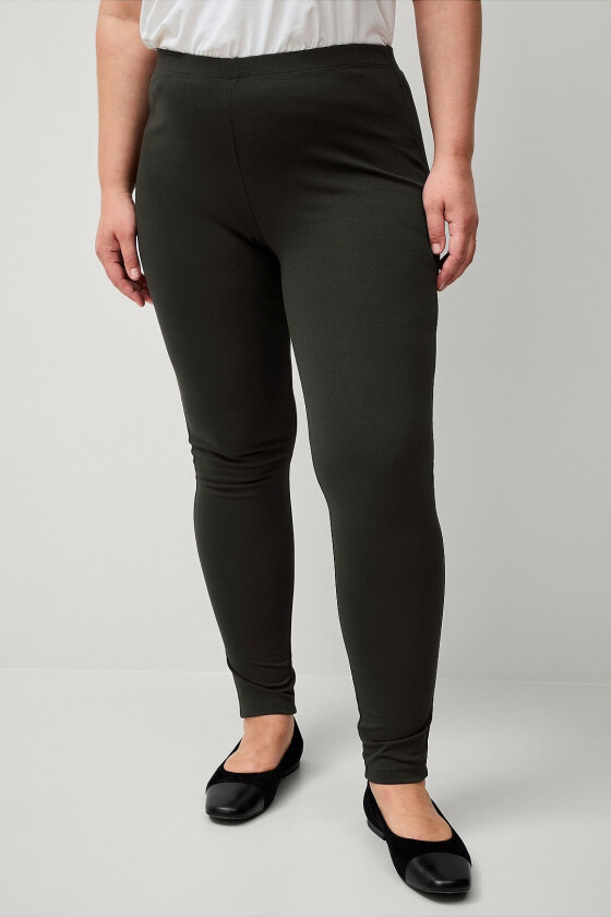 Leggings i kraftig kvalitet - Svart