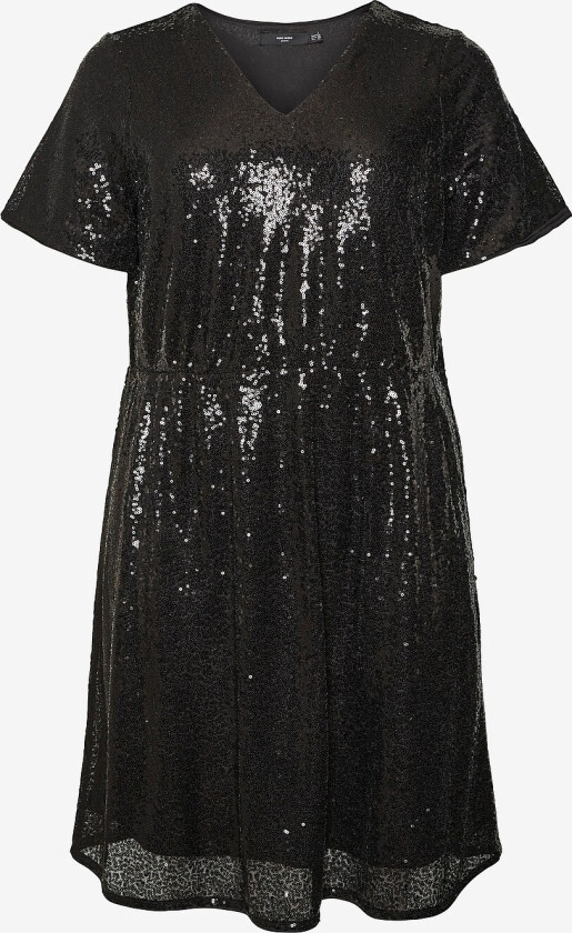 Plajettkjole vmcKaje SS Short Dress Jrs - Svart