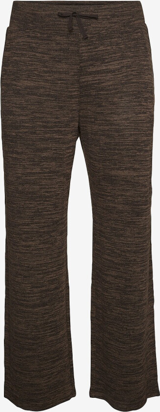 Bukser vmChela HW Wide Pant Jrs GA Cur - Brun