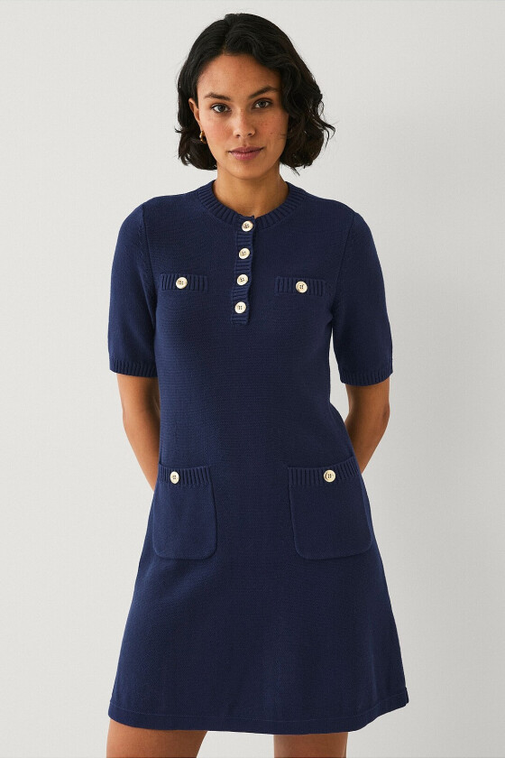 Kjole Roxanne Dress - Blå