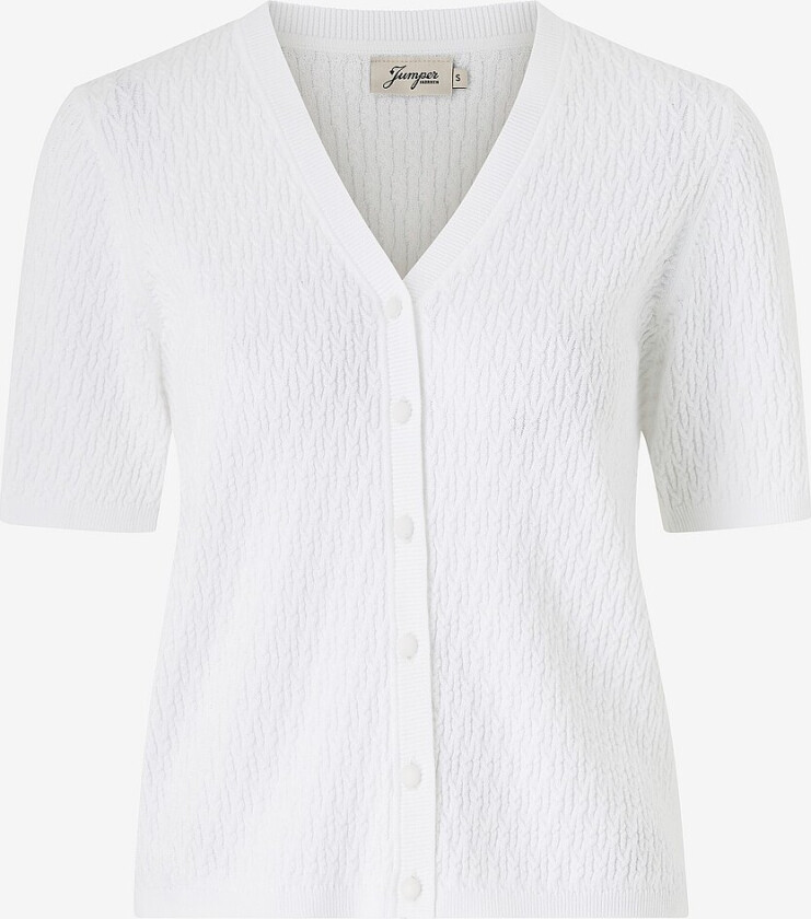 Kardigan Ally Cardigan - Hvit