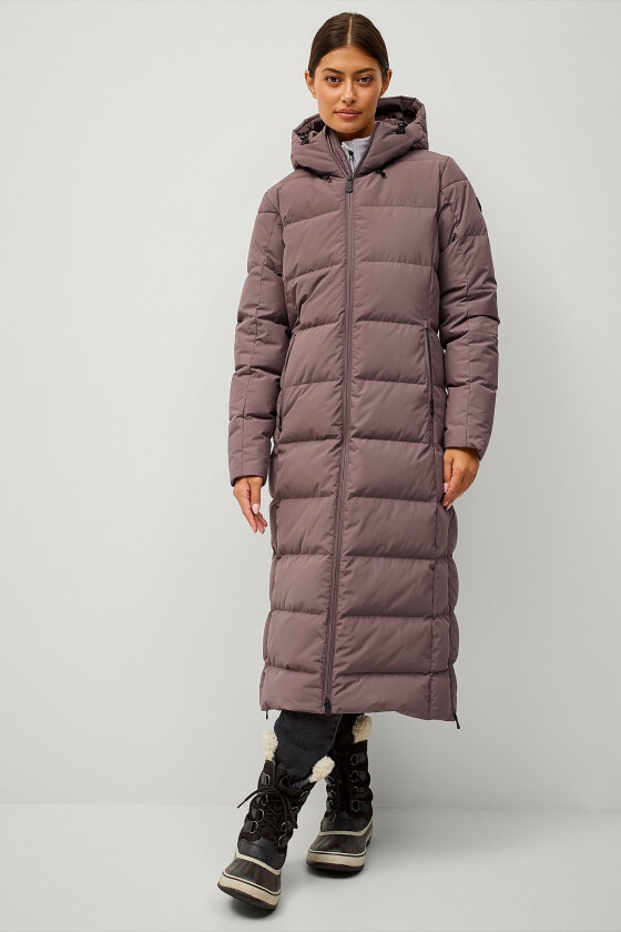 Dunkåpe med hette - Brun