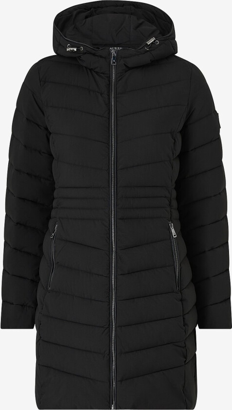 Jakke Stch Pffr Hooded 32" - Svart