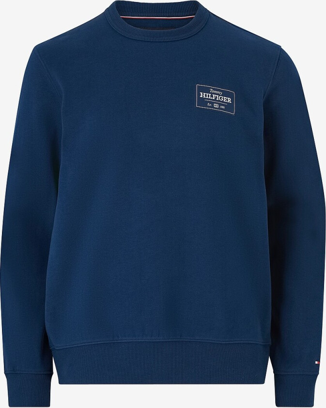 Collegegenser Monotype Label - Blå