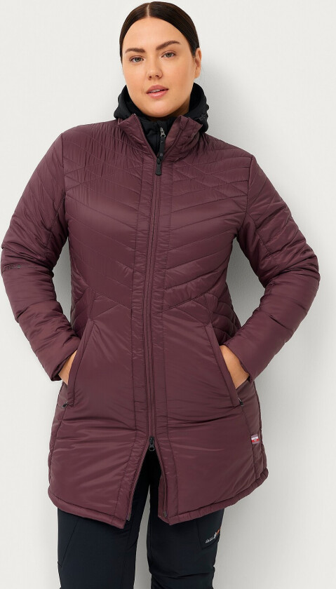 Parkas Light Weight Quilted Parka W - Lilla