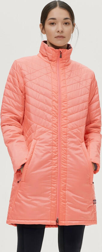 Parkas Light Weight Quilted Parka W - Orange