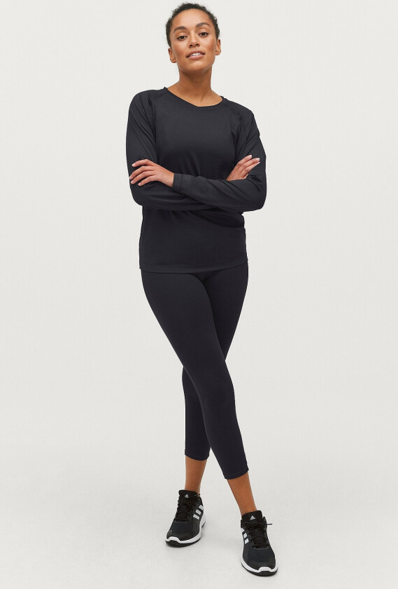Treningstights Ankle - Svart