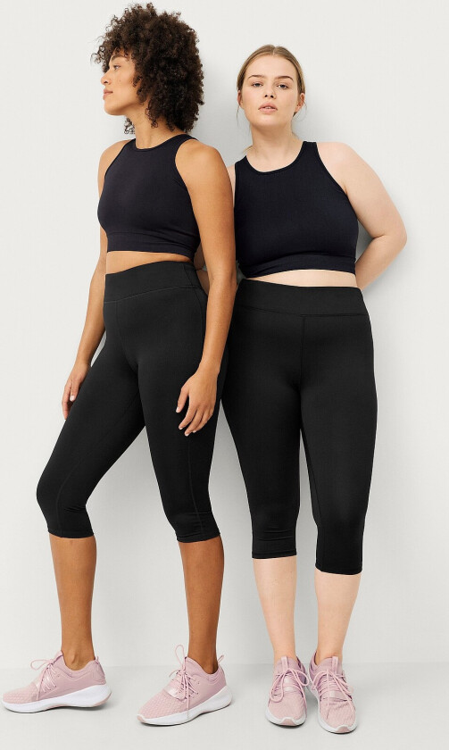 Treningstights Capri - Svart