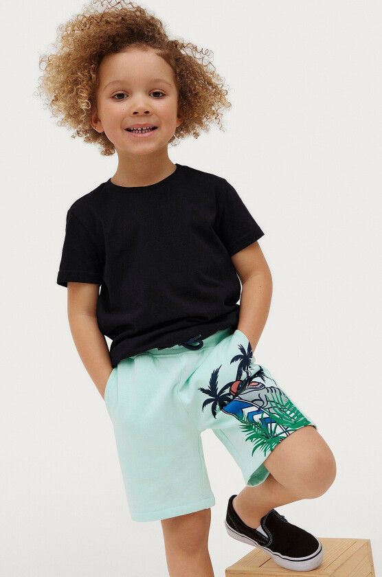 Sweatshorts Jesper - Grønn