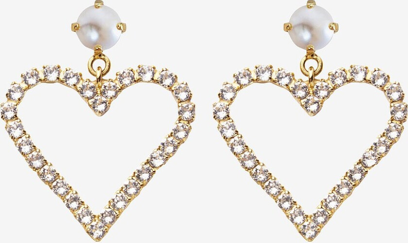 Øreringer Heart TO Heart Gold - Gull