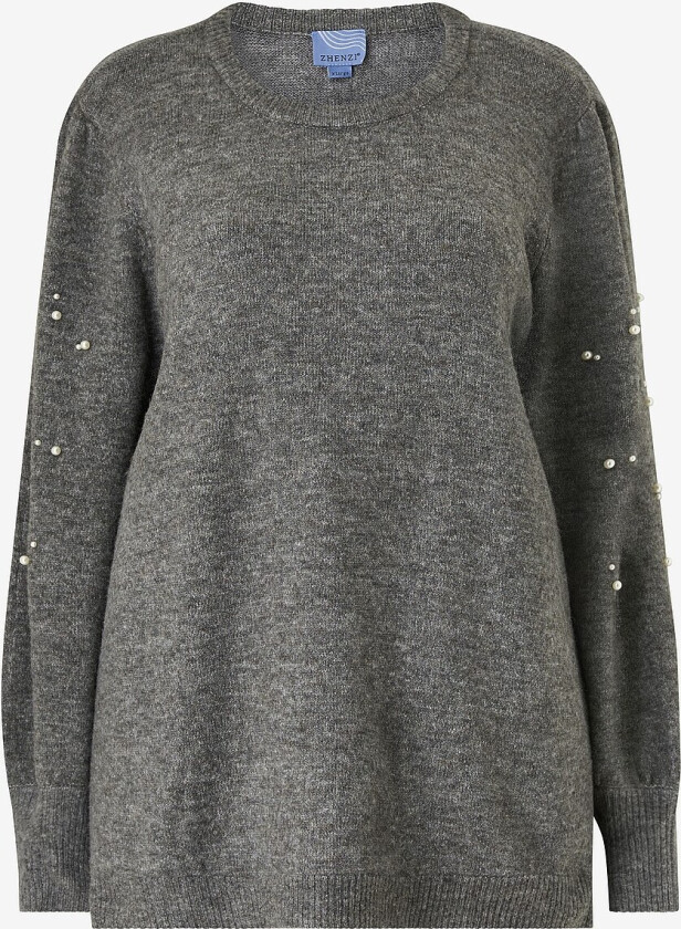 Genser Faun 684-Pullover L/S - Grå