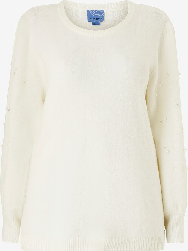 Genser Faun 684-Pullover L/S - Hvit