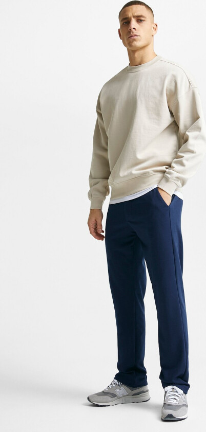 Bukse Soft Straight Chino - Blå