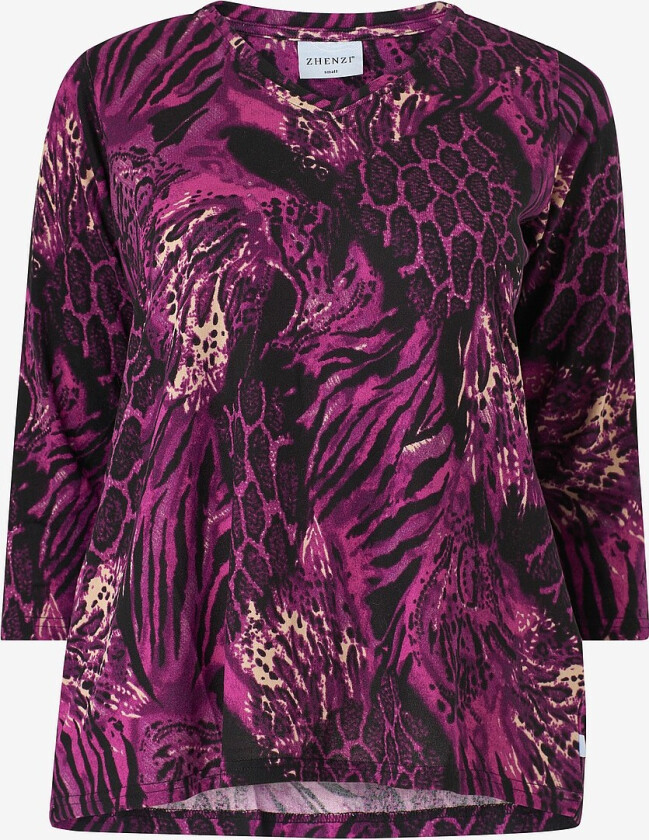 Topp Ainsley 440-Blouse 3/4 - Lilla