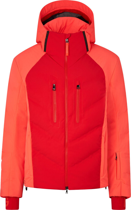 Felias Down Ski Jacket Herre Red 50