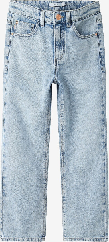Jeans nkfRose HW Straight Jeans 9222 - Blå