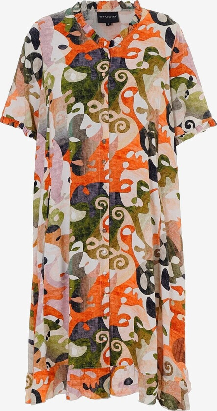 Kjole sSally Long Dress - Hvit