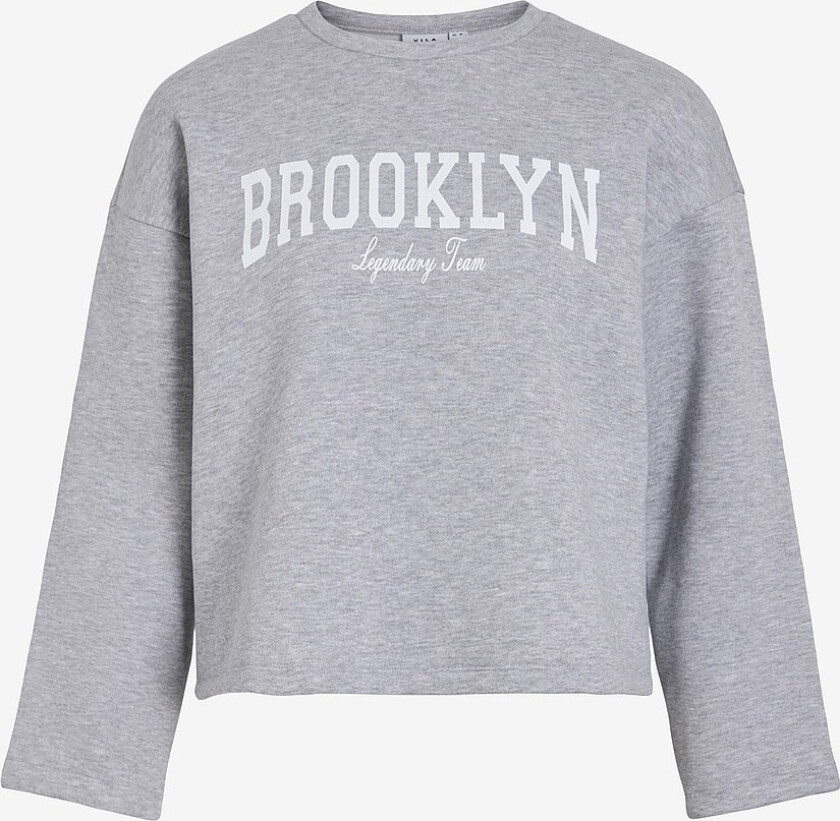 Collegegenser viBila L/S - Grå