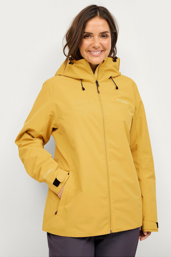 Skalljakke Shell Jacket W - Gul