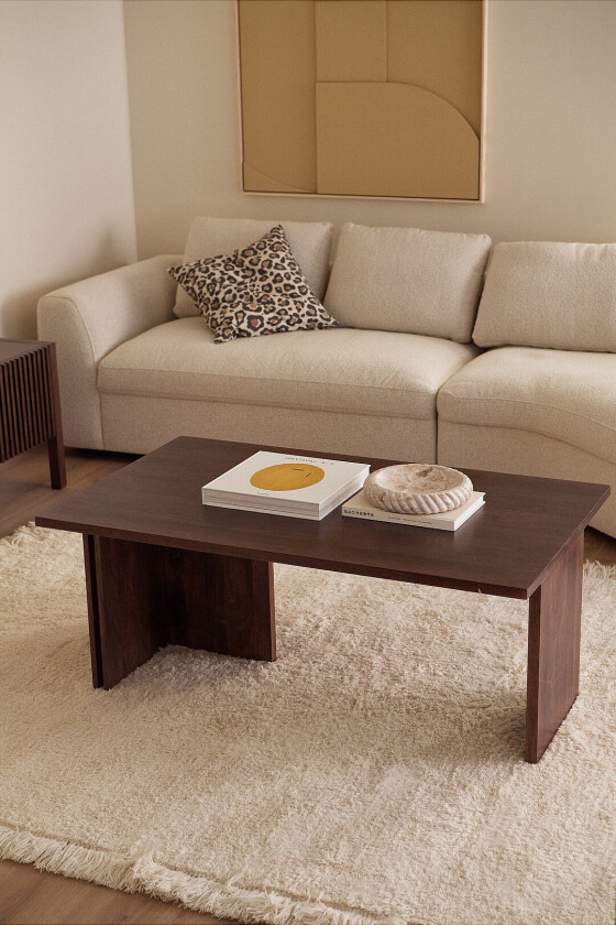 Salongbord Orginella 70x119 cm - Brun