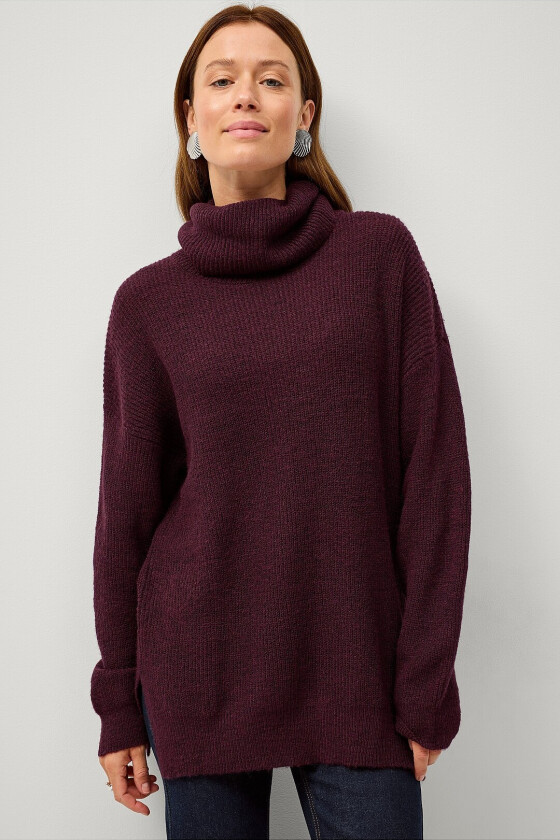 Polohals Riley - Lilla