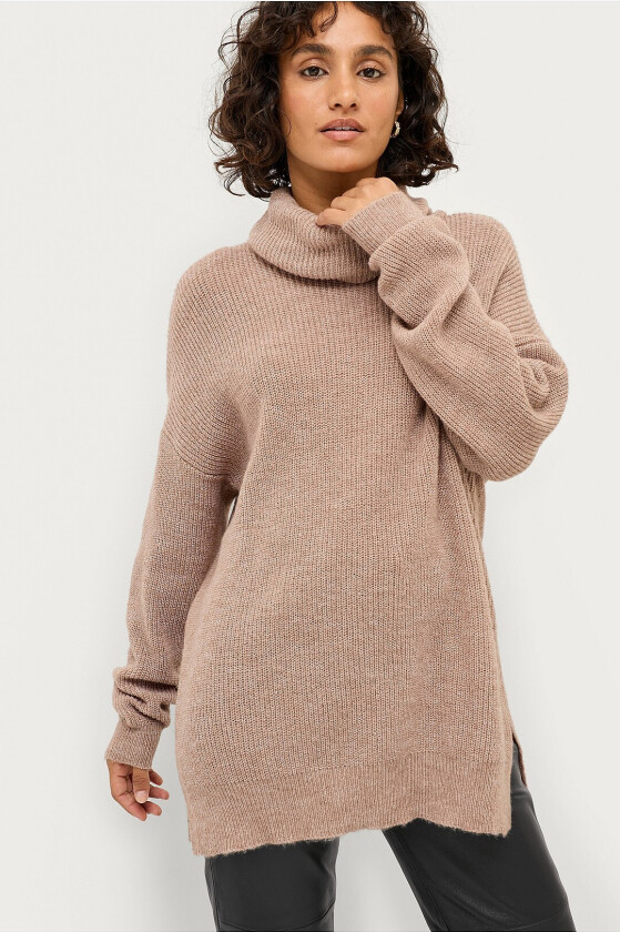 Polohals Riley - Beige