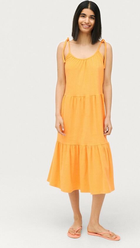 Kjole Mandy i frotté - Orange