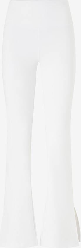 Treningstights Grace Flare Slit Pant - Hvit